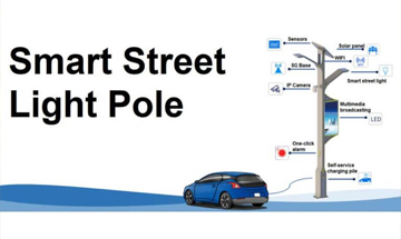 Smart Street Light Pole Empowers Smart City